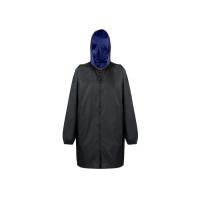 Дождевик Bi-color унисекс, синий классический/черный