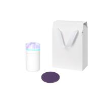 Подарочный набор Crystal, Auris, фиолетовый (увлажнитель воздуха, зарядное устройство)