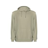 Толстовка с капюшоном KENIA унисекс, светлый хаки выстиранный