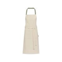 Nia фартук из переработанного хлопка плотностью 200 г/м² - Зеленый яркий