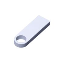 USB 3. 0-флешка на 16 Гб с мини чипом и круглым отверстием, белый