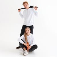 Худи с капюшоном, унисекс ALEX белый, размер XXL