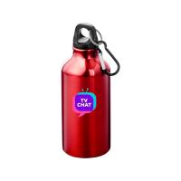 Бутылка Oregon с карабином 400мл, красный
