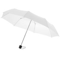 Зонт Ida трехсекционный 21, 5, белый