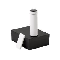 Подарочный набор с термосом и повербанком С2, белый