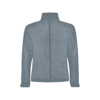 Куртка софтшелл Rudolph мужская, меланжевый нэйви