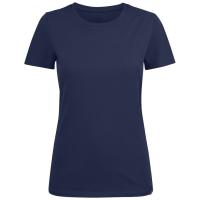 Футболка женская Ladies American U, темно-синяя