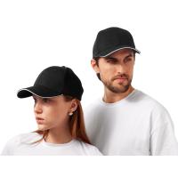 Бейсболка Cancun, черный/белый