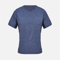 Футболка спортивная унисекс Storm, темно-синий меланж