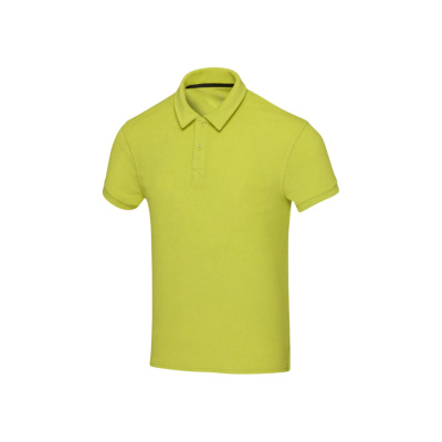 Рубашка поло унисекс Akoya из переработанного махрового материала - Лайм (размер XS)