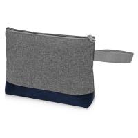 Косметичка двухцветная Trivium,  серый/темно-синий