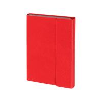 Ежедневник недатированный с магнитным клапаном А5 Venezia, красный