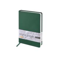 Ежедневник с каменной бумагой недатированный А5 Carrara, зеленый