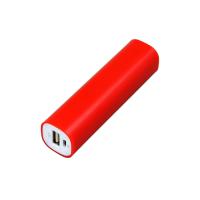 PB030 Универсальное зарядное устройство power bank прямоугольной формы. 2600 мА·ч. Красный