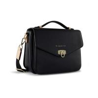 Сумка женская BUGATTI ЭЛЛА | ELLA, чёрная, полиуретан, 29х10х22 см