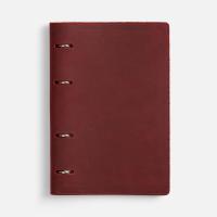 Ежедневник inStream, недатированный, красный