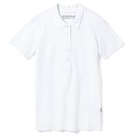 Рубашка поло женская Sunset, белая