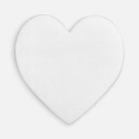 Наклейка тканевая Lunga Cor, M, белая