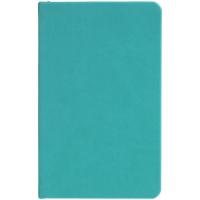 Блокнот Cluster Mini в клетку, бирюзовый