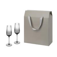 Подарочный набор 2 бокала для шампанского Mancera в большом подарочном пакете