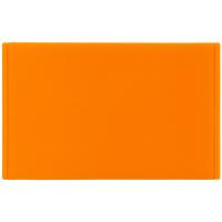 Лейбл из ПВХ Dzeta, ХL, оранжевый неон