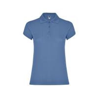 Рубашка-поло Star женская, лазурно-голубой