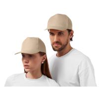 Бейсболка Poly 5-ти панельная 120 гр, песочный