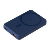 Внешний аккумулятор Largo PD 5000 мА·ч с функцией беспроводной зарядки 15W, синий