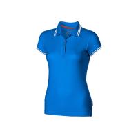 Рубашка поло Deuce женская, небесно-голубой