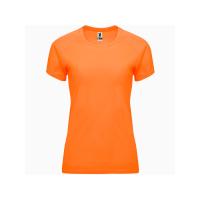 Футболка Bahrain женская, неоновый оранжевый