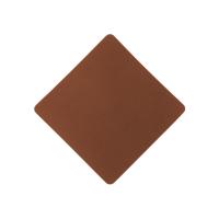 ПАТЧ РОМБ nubuk (коричневый ) 7, 6 х 7, 6 см
