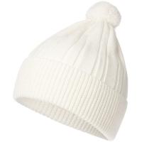 Шапка Knit Beat, белая (молочная)