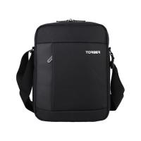 Сумка кросс-боди TORBER, черный, нейлон, 21, 5 х 17 х 6 см