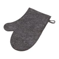 Рукавичка для бани и сауны Healing, серый графит