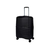 Чемодан Eberhart Dune средний М полипропилен черный 46D-009-424