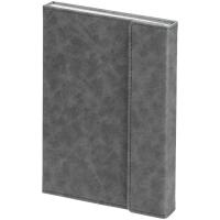 Ежедневник Flap на заказ, недатированный, серый