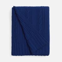 Плед Remitti, темно-синий (кобальт)