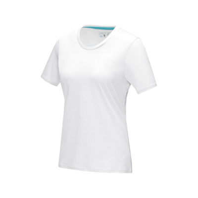 Женская футболка Azurite с коротким рукавом, изготовленная из натуральных материалов, белый (размер XS)