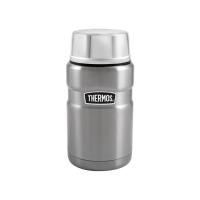 Термос из нерж. стали с ложкой тм THERMOS SK3020ST 0, 7L, стальной