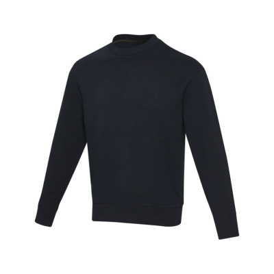 Jet унисекс Aware™ свитер с круглым вырезом из переработанных материалов - Темно - синий (размер XS)