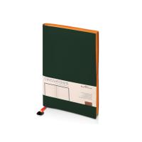 Ежедневник А5 недатированный Mercury, темно-зеленый