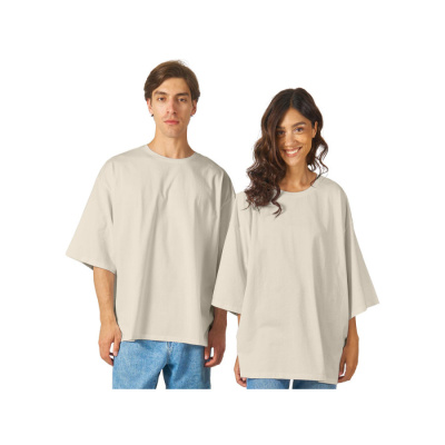 Футболка Berlin к/р оверсайз, 100% хлопок, 180гр, бежевый (размер M-L)