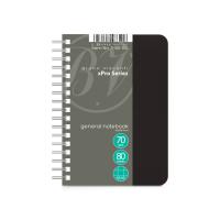 Бизнес - блокнот А6 (99 х 139 мм. ) xPro 80 л. , черный