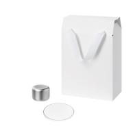 Подарочный набор Passion, Auris, серебряный (колонка, зарядное устройство)