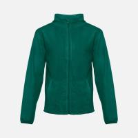 Куртка флисовая мужская Helsinki, темно-зеленая