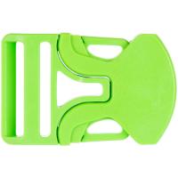 Застежка-пряжка односторонняя Triden, зеленый неон