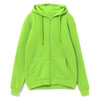 Толстовка на молнии с капюшоном Siverga Heavy 2. 0, зеленое яблоко