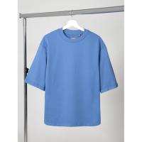 Футболка оверсайз унисекс Kosmos 2. 0, синяя