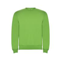 Свитшот с начесом Clasica унисекс, зеленое яблоко