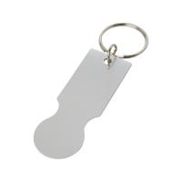 Rhea брелок в виде корзины для покупок, серебряный